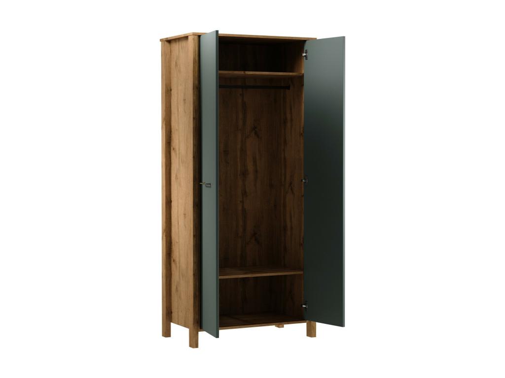 Wardrobe 112 Beige - Oak 199x90x53cm LEPD69210