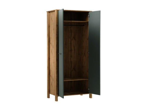 Wardrobe 112 Beige - Oak 199x90x53cm LEPD69210