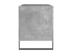 Concrete grey disc cabinet 74.5x38x48 cm engineered wood ONUM12375