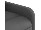 Electric Recliner Chair, Dark Grey Fabric QOZI22216