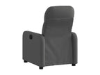 Electric Recliner Chair, Dark Grey Fabric QOZI22216