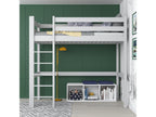 Wooden loft bed N05 Grey 100x200 DYIA95594