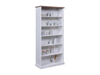 5-Tier Designer Shelf 194cm White SGVJ40463