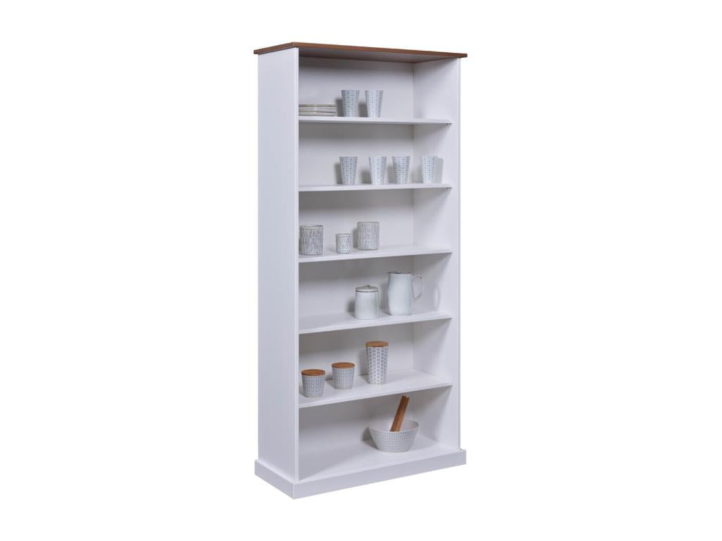 5-Tier Designer Shelf 194cm White SGVJ40463