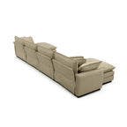 6-piece Corduroy U-Shaped Modular Sectional Sofa with 2 Ottomans