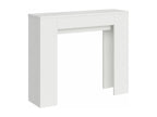 Extendable Console Table 90x25/181cm Slick White Ash RMUX29436