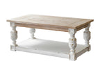 Elariva - Coffee table in aged wood effect BFRR41031