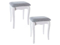 Set of 2 dressing table stools to create cozy corners DBUB83994