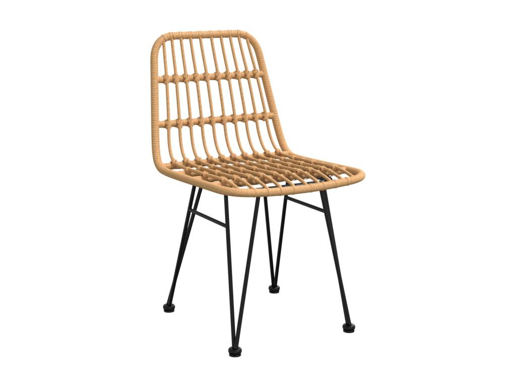 3-Piece Garden Dining Set, Wicker Resin MTDI92560