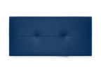 Elariva Faux Leather Headboard with Buttons 105x50cm for 105cm Beds - Blue EDDE08285