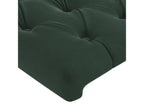 Dark Green LED Headboard 144x7x78/88 cm Velvet EXEE51182