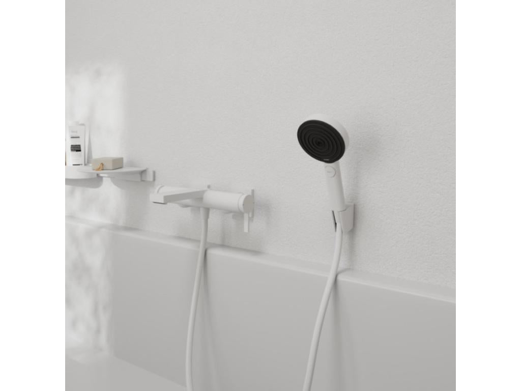 1.25m matte white shower hose WYFC23178