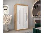 Lysvia Sliding Door Wardrobe 200/100/62 2 Doors Lysvia/White ZOSW63799