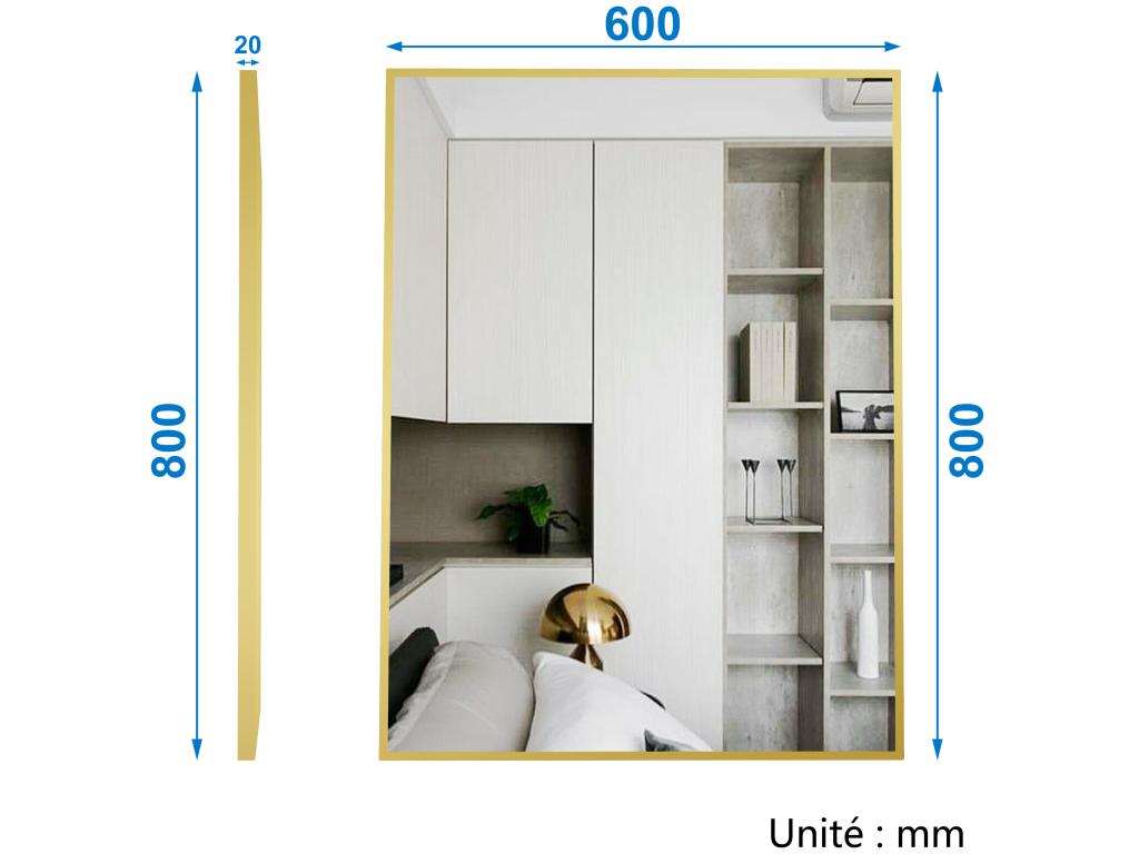 Elariva NXHP47020 100cm Single Sink Bathroom Furniture Set with Column, Wall Mirror, Oak Finish