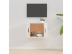 White wall-mounted TV unit 57x34.5x40 cm FION05342