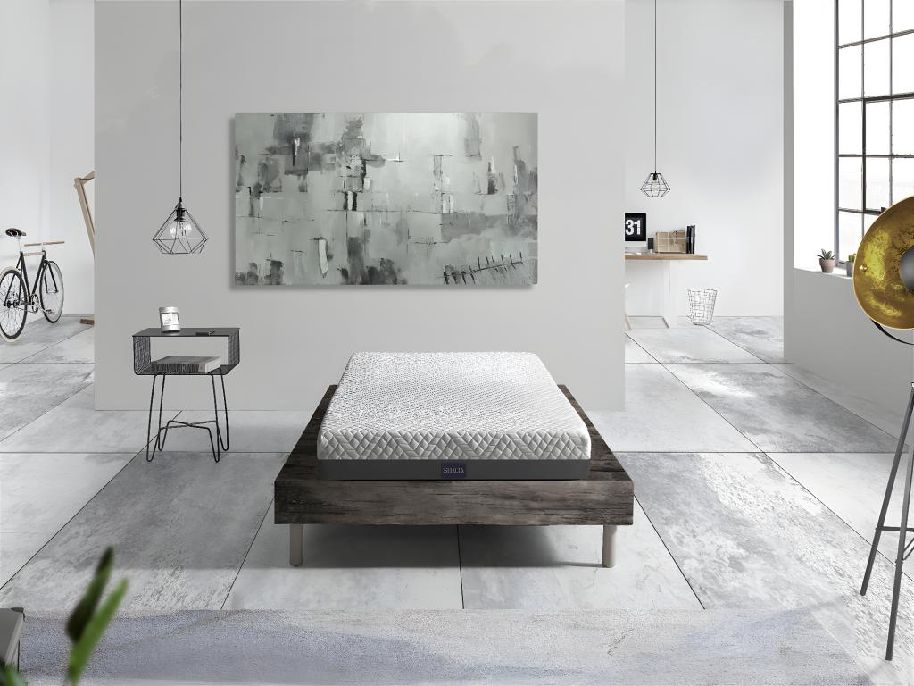 Juvenil Mattress 80x180cm Thickness 20cm Removable Cover Ergonomic and Breathable Memory Foam - Montessori OHMY92089