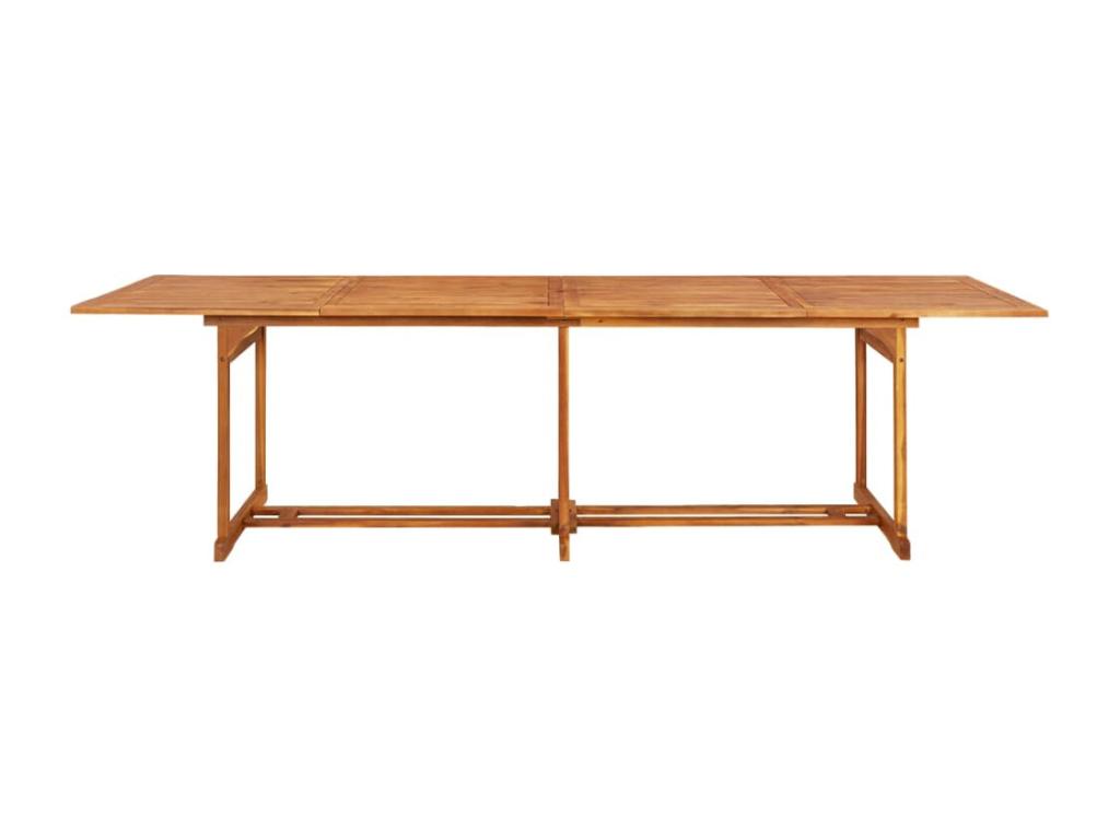 13-piece garden dining set in solid Elariva wood UVZP26639