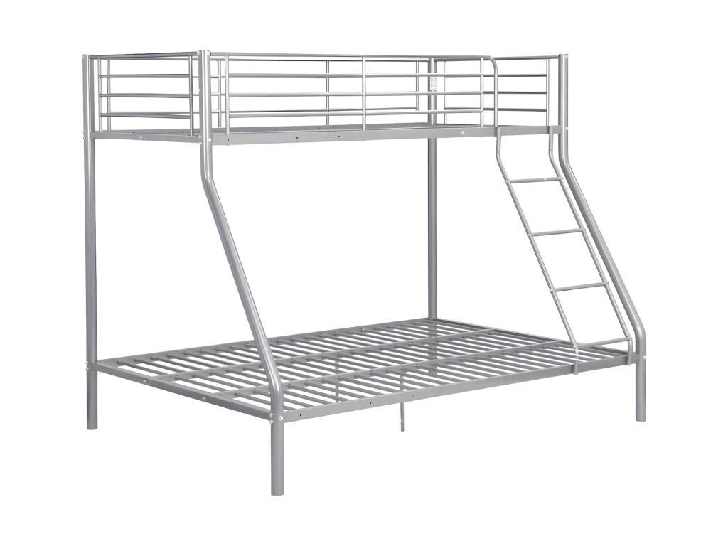 Bunk beds IV - 90 and 140x190 cm - Steel - Silver MAXY41422