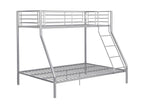 Bunk beds IV - 90 and 140x190 cm - Steel - Silver MAXY41422