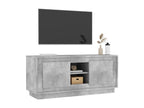 TV stand, concrete grey, 102x35x45 cm, engineered wood, EEFP89220