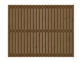 Wall-mounted headboard, honey brown, 140x3x110 cm, solid pine wood, JBCU09488