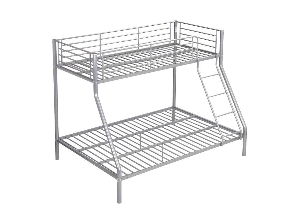 Bunk beds IV - 90 and 140x190 cm - Steel - Silver MAXY41422