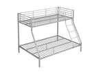 Bunk beds IV - 90 and 140x190 cm - Steel - Silver MAXY41422