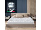 Single Mattress 135x185 with Memory Foam - Premium Quality - Height 22 cm - Made in Italy JMYS00866