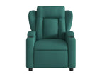 Dark Green Fabric Reclining Armchair HJHL65219