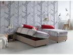 Single bed with storage bed, fabric upholstery, Made in Italy, Side opening, with 80x190 cm mattress included, Elariva HJLL98594