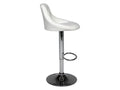 Set of 2 Elariva white bar stools AEKS30484