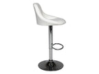 Set of 2 Elariva white bar stools AEKS30484