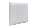 Elariva Self-adhesive acoustic wall panels, eco-friendly wool, absorbent, shock-absorbing, bed decoration, white, 50x50cm OFHI23806