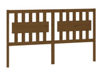 Honey Brown Headboard 155.5x4x100 cm Solid Pine Wood OUMQ74909