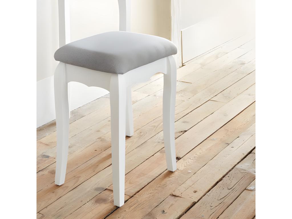 Set of 2 dressing table stools to create cozy corners DBUB83994