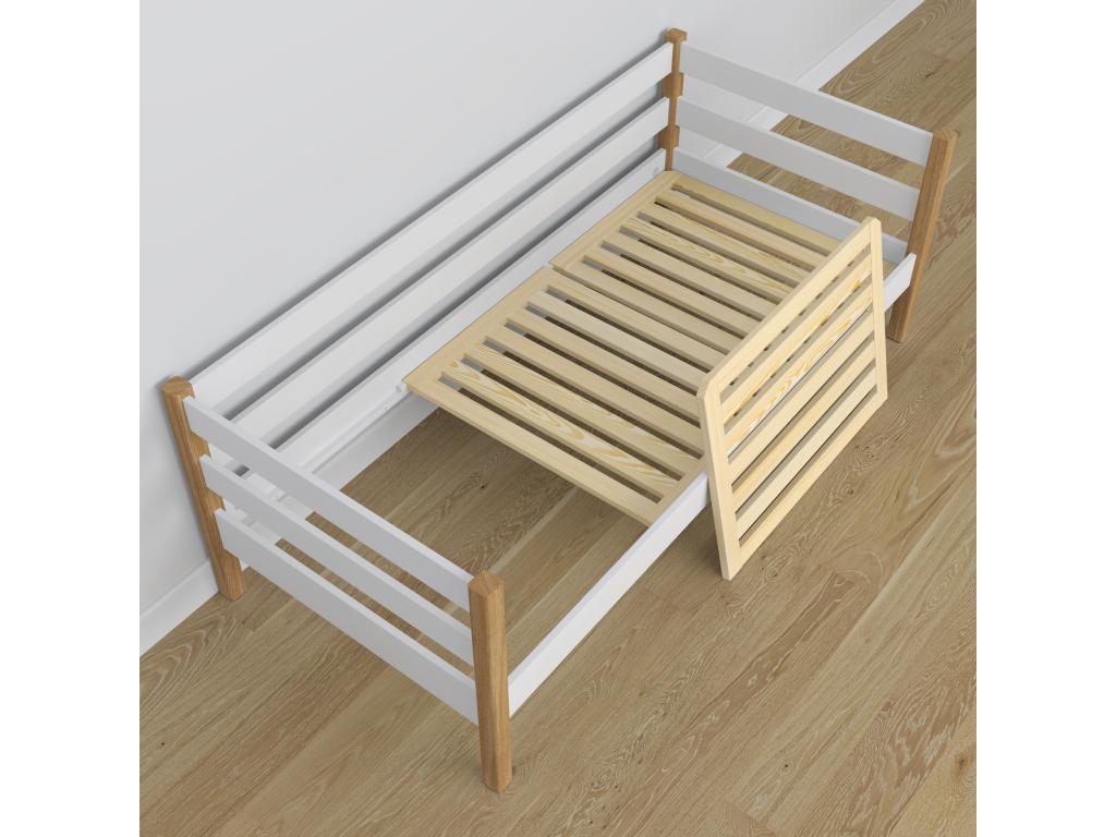 Daybed with pull-out bed N01 White / Natural Oak 100x180 GZCJ67344