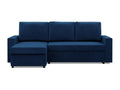 Corner sofa with sleeping function, Dark Blue XPSN35891