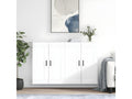 2-piece wall cabinets, white engineered wood, EJLN10820