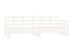 Sliding bed, white, solid pine wood, 2 x 90x190 cm, TTMC68478