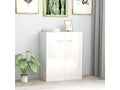 Glossy White Buffet 60x30x75 cm Chipboard MKLK68171
