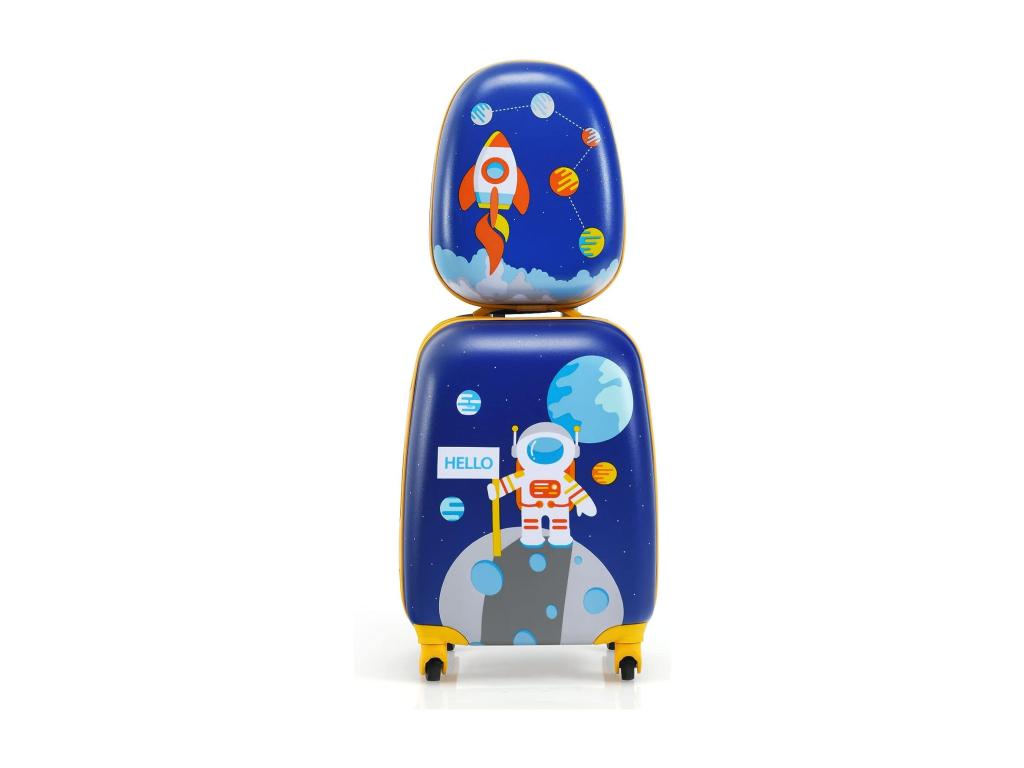 Set of 2 children's luggage pieces: 40.6 cm hard-shell suitcase with wheels and 30.5 cm backpack UMXW10053