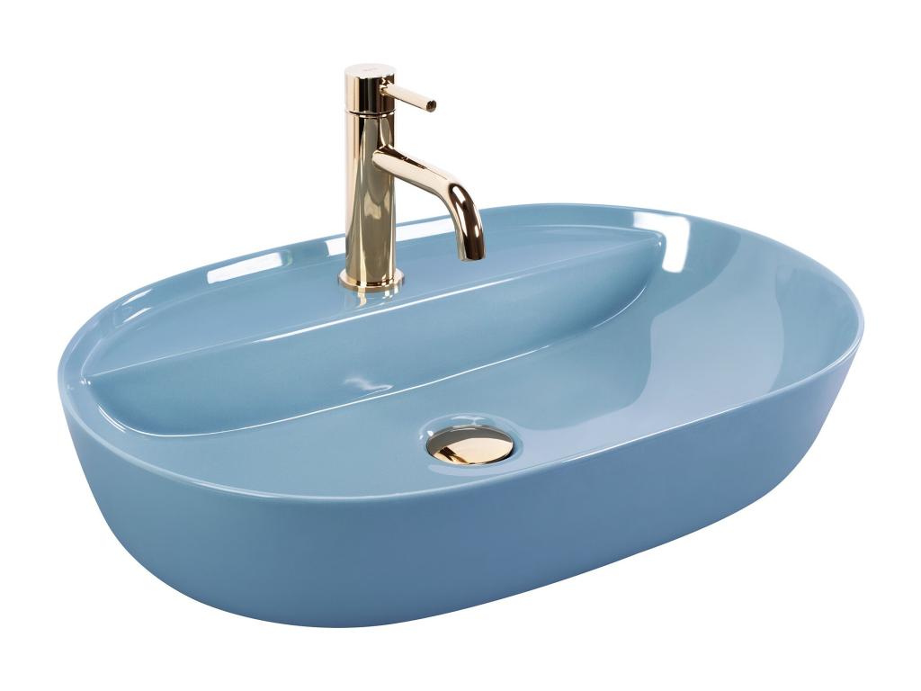 Countertop Washbasin 61 Blue SUKN87206