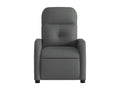 Electric Recliner Chair, Dark Grey Fabric QOZI22216