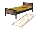 Lysvia - 90x200cm Solid Pine Bed with Slatted Base VXOZ68557