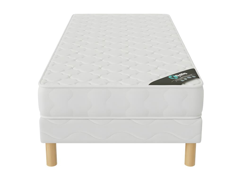 Comfort mattress and bed base set 90x200cm, 17cm high DXOF26484