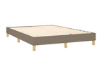 Upholstered bed base with 140x200 cm mattress, DNVA23703 fabric