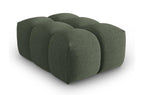 Elariva - Dark Olive Green Structured Fabric Pouf - 85x60x40cm NAZF37709