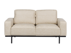 Cream Fabric 2-Seater Sofa XECH63652