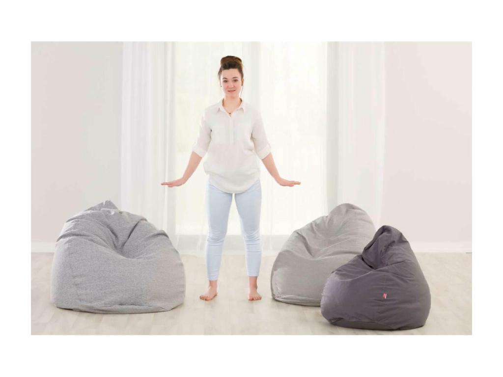 Happiness beanbag - 60x60x105 cm BHSV41348