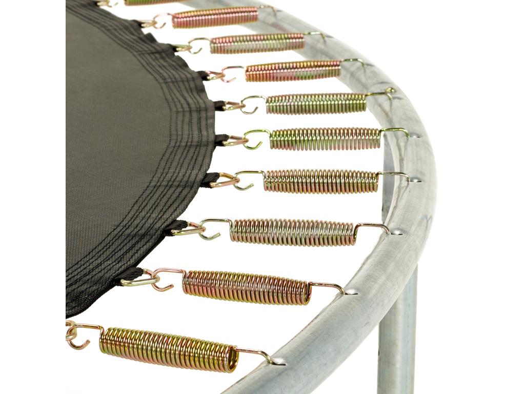 Round Blue Trampoline 300cm with Net, Ladder, Tarpaulin and Anchor UBFU03686